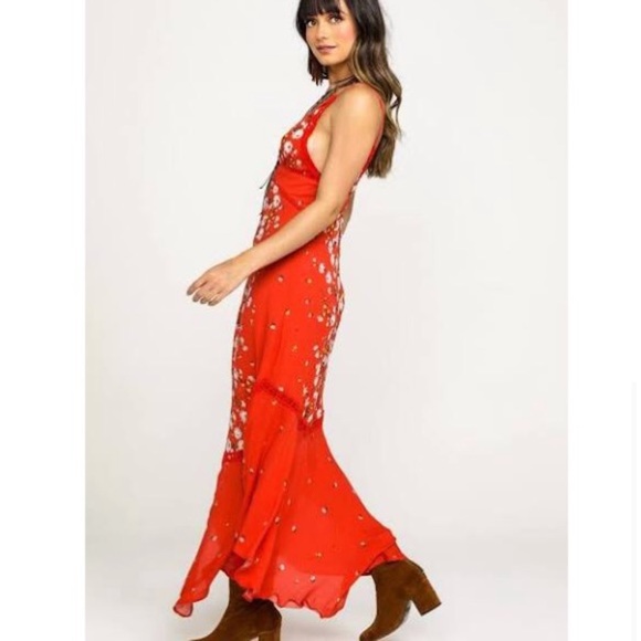 Free People Paradise Printed Dress. Size medium - Picture 5 of 8